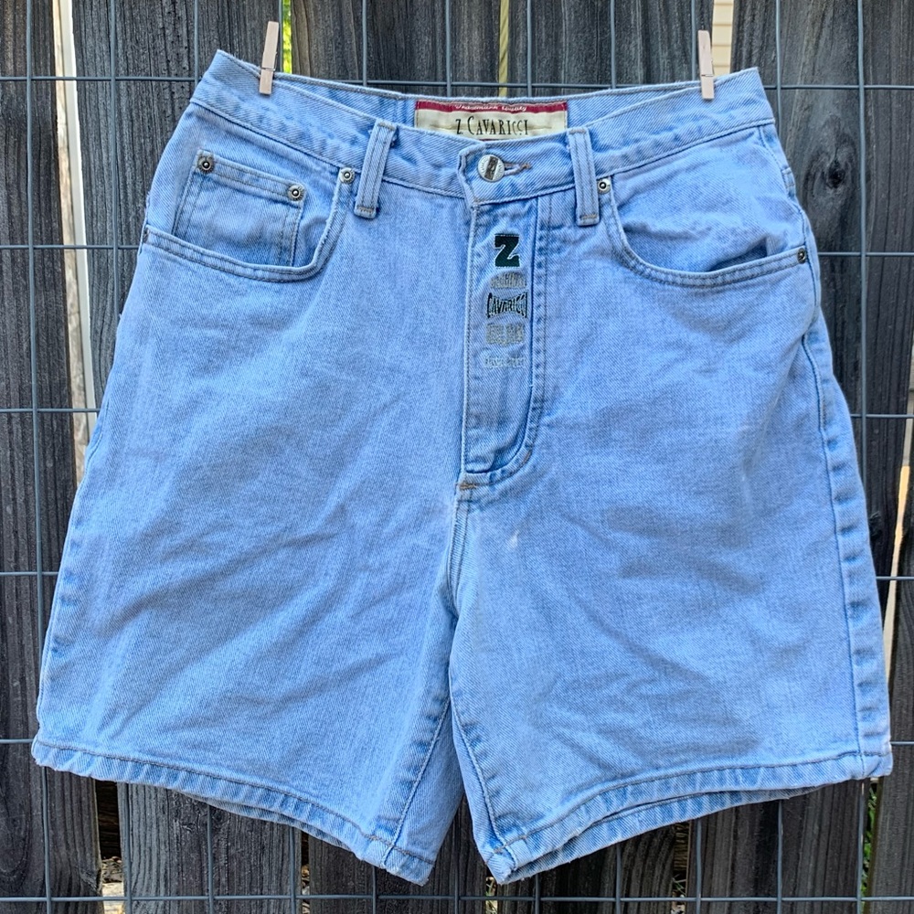 Vintage Z Cavaricci denim shorts